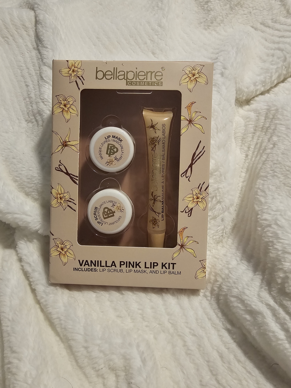 Bellapierre Cosmetics Vanilla Pink Lip Care Kit – NIB